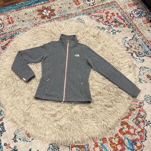 The North Face full zip sweatshirt large